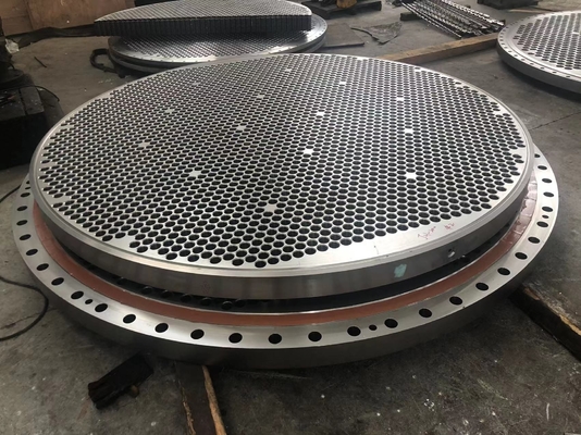 Chapa de trocador de calor ASTM B432 Gr16 Revestimento de placa de aço titânio