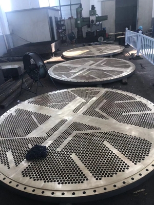 Chapa de trocador de calor ASTM B432 Gr16 Revestimento de placa de aço titânio