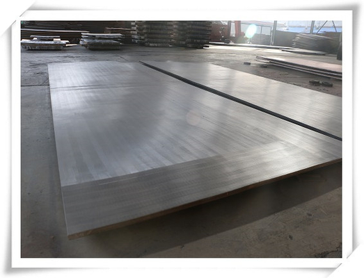 Placa revestida de titânio SGS BV Folhas de revestimento de titânio para metalurgia