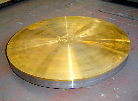 Chapa revestida de cobre Gr70 ASTM B432 folha de tubo para trocador de calor