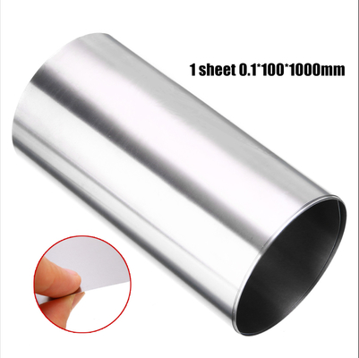 Placa de liga de titânio ASTM F67 ASTMB265 Chapa de titânio Espessura 0,1 mm 100 mm