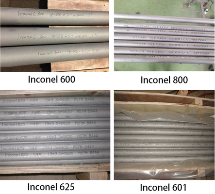 Hastlloy C276 Inconel 600 Tubo 601 Inconel 718 Tubo sem costura Monel 625