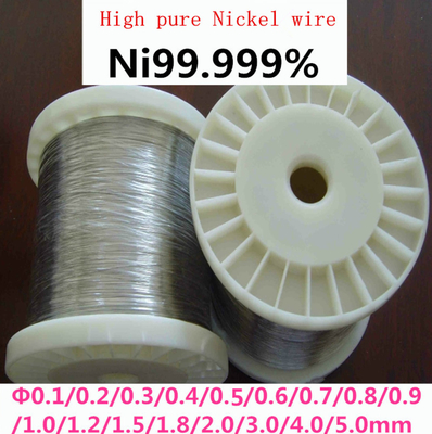 Fio de níquel 99,6% puro Ni200 Ni201 0,25 mm de níquel Mig Wire