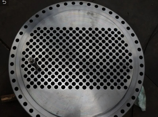 Folha de tubo de trocador de calor UNS 6625 8825 GR70 304L 316L Folha de tubo de níquel