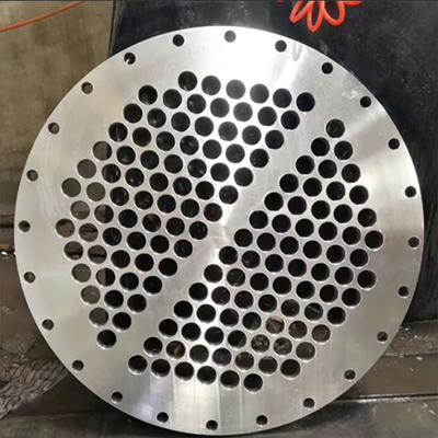 Folha de tubo de trocador de calor UNS 6625 8825 GR70 304L 316L Folha de tubo de níquel