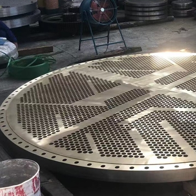 permutador de calor de explosão folheado de cobre das folhas de tubo da placa ASTMB432 de 12mm